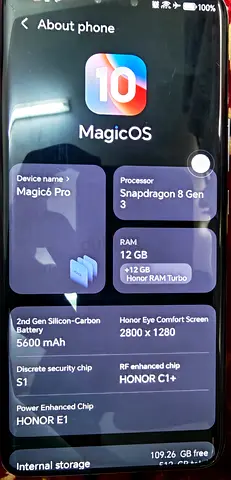 Honor magic 6 pro Abu Dhabi