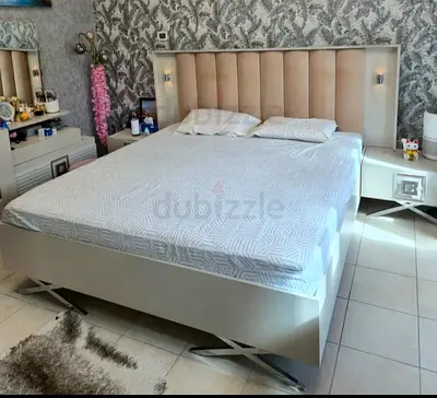 Danube Seychelles King Bed Set with Side Table and Dressing Table
