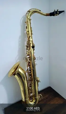 Like New Tenor Saxophone with Hard Case and Accessories