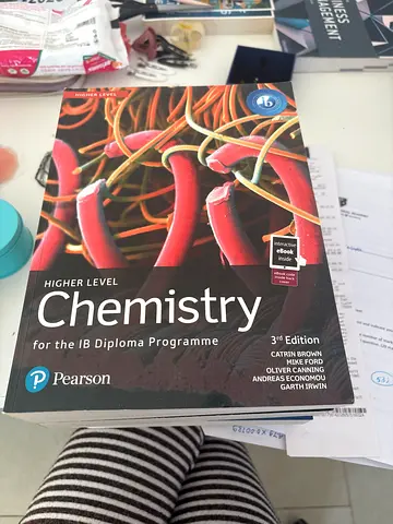 Chemistry for the IB Diploma Programme (Higher Level) - Pearson, 3rd Edition