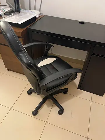 Office table with chair