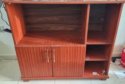 Wooden TV Stand  Storage Cabinet