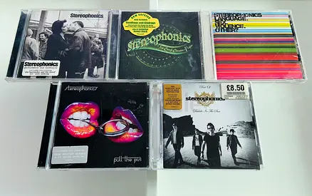 5 Stereophonics Music CD’s