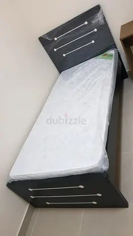 Single Bed Frame with Mattress brand new