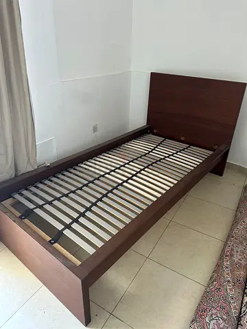 2 single beds ikea + 2 mattresses