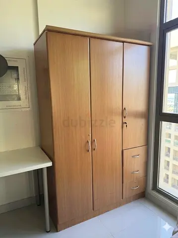 3 Doors with 3 drawers Wardrobe