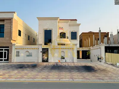 Brand new villa for sale in Al Muwaihat | Residential/Commercial | 5 master bedrooms + roof terrace