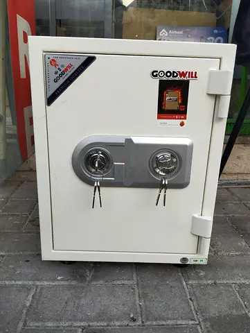 Goodwill Fireproof Safe 45 kg  with Double Key Locks - Used