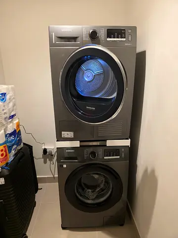 Samsung sapret set washer and dryer 8kg