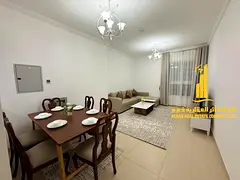 Luxury one-bedroom apartment with a living room and balcony. Ajman, Jasmine Towers. Fully furnished,