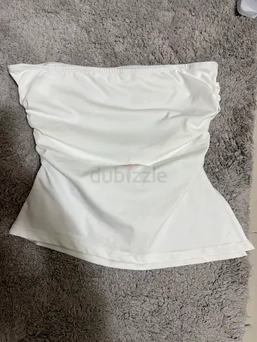 White Tube top M