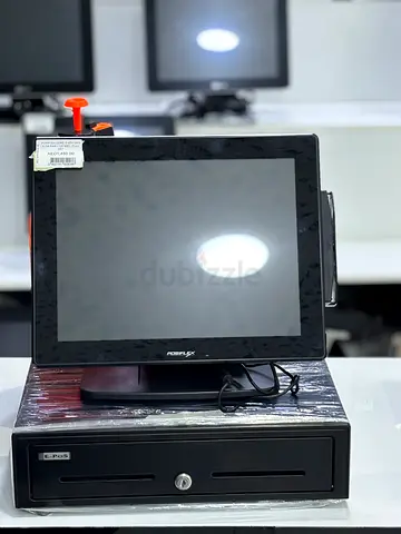Used POS Touchscreen Terminal with Cash Drawer - Ready for Retail