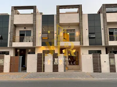 Luxury Villa for Sale in Al Zahia with a Modern Design and Rooftop Terrace, Registration Fees Inclu