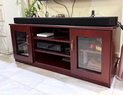 Wooden TV unit
