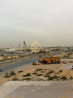 Industrial land for sale on Street 97, Al Sajaa Industrial Area, heavy equipment sales zone