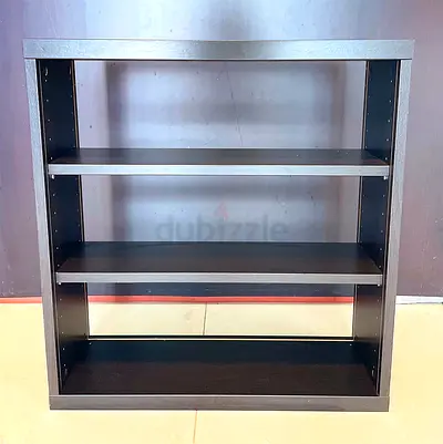 Modern Dark Brown Wooden cabinet with 3 Shelves
