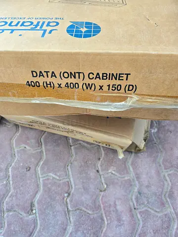 New boxed data cabinet (400H x 400W x 150D) - still sealed