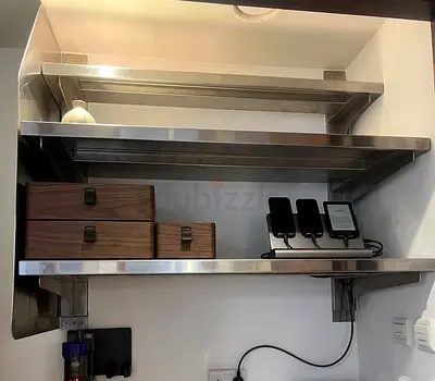Stainless steel heavy duty shelf
