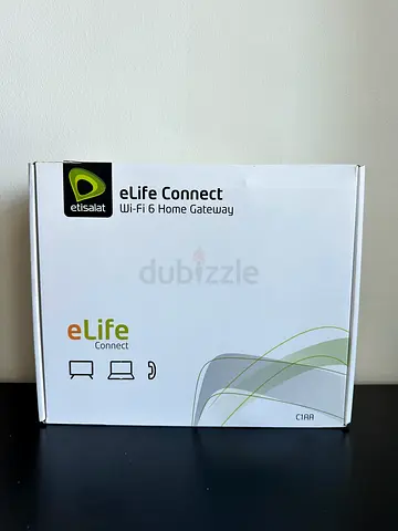 eLife Connect Wi-Fi 6 Home Gateway (C1AA) – Full Box, Like New