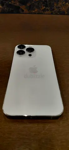 Silver iPhone (Back View) - Good Condition