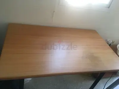 Used wooden  table - medium size