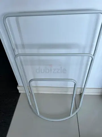 White towel stand from Home Centre