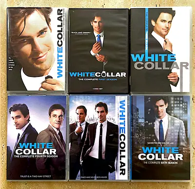 White Collar complete seasons DVD box sets (1-6 seasons)