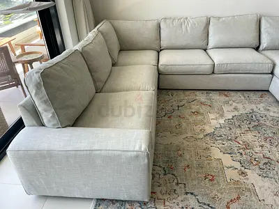 Ikea kivik U Shape Sofa Beige Excellent Condition