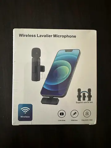 Wireless Lavalier Microphone Kit for Mobile Phones (New in Box)