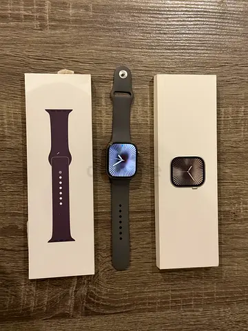 Apple Watch Series 10 with GPS + Cellular, 46mm, Apple Care+ till 2027, Natural Titanium