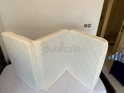 Foldable Tri-Panel Single Mattress - Good Condition