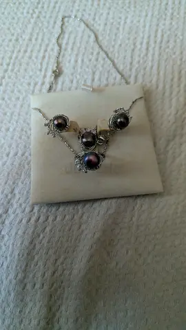 Original pearl silver set