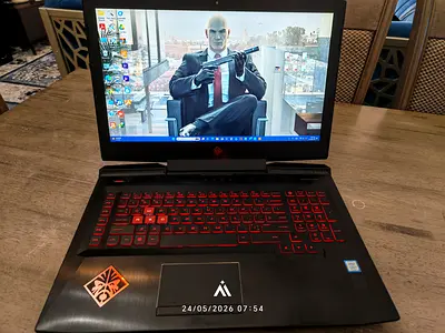 HP Omen Gaming Laptop 17 inch -core i7/Nvidia 8 GB/256 SSD/1TB/16GB ram /omen mouse bag