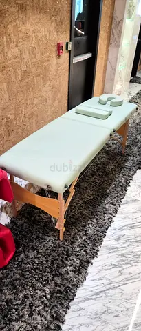 Brand new light weight portable massage table wood with case