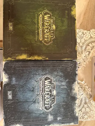 World of Warcraft Collectors Editions — Burning Crusade  Wrath of the Lich King (PC).