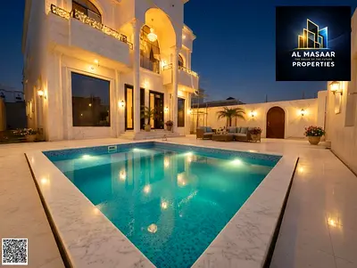 امتلك فيلا فاخرة تصميم كلاكسيك طابقين ورووف مع مسبح 5000 قدم بسعر قابل لتفاوض على شارع الشيخ عمار مباشر