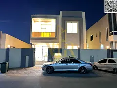 Luxury villa for sale in Al Zahia – opposite the mosque | 5 master bedrooms | Modern design and hi