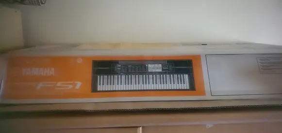 Yamaha F51 61 key keyboard for sale.