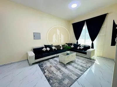 For Rent, a Fully Furnished One Bedroom and Living Room Apartment in Al Rashidiya 3, Ajman