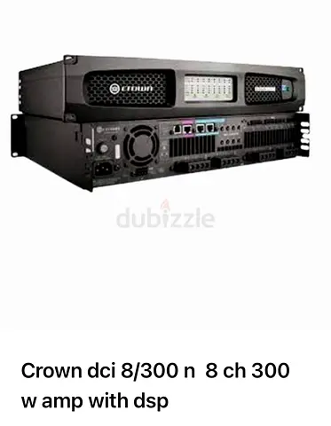 Crown dci 8300N 8channel Amplifier