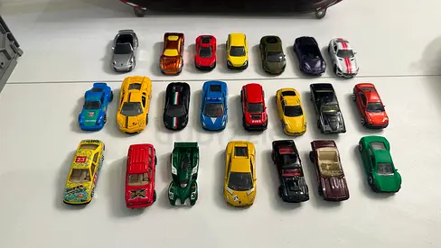 Assorted collection of die-cast toy cars