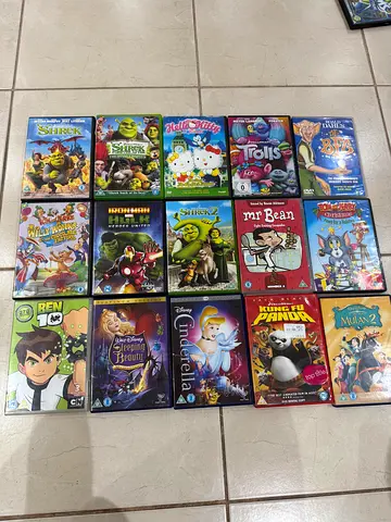 15 cartoon CDs