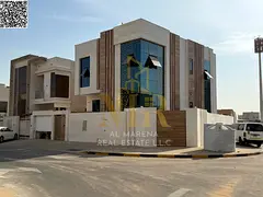 Luxury villa for sale in Al Zahia, Ajman | Land area 3,385 sq ft | Built-up area 3,600 sq ft | 5 mas