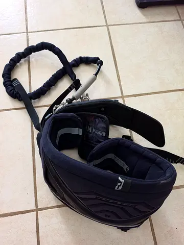 Used kiteboarding harness and leash set - good condition