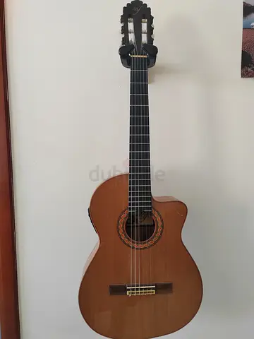 Classical Nylon-String Guitar with Cutaway — Good Condition Handmade by Manuel Rodriguez from Madrid