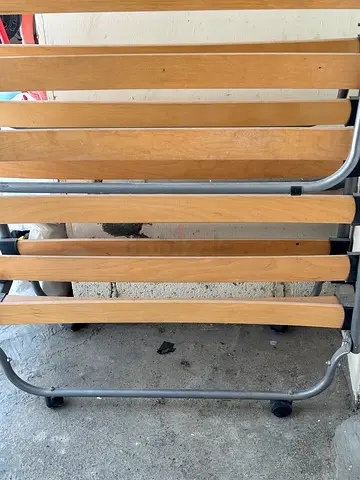 Foldable bed with Mattress