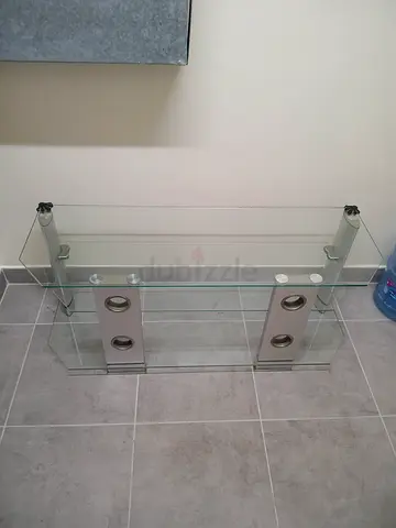 TV Stand Glass Table