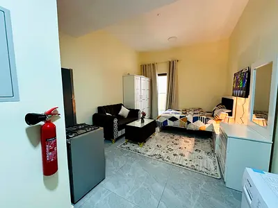 Furnished Studio Apartment for Monthly Rent on Ajman Corniche - Prime Tourist Location - AED 3200 (Inclusive of Bills)