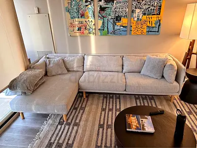Cratebarrel Wells L Shape sofa