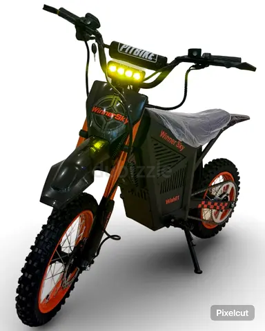 Dirt bike high speed